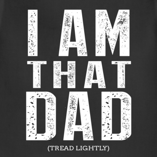 I Am THAT DAD | White Type - Adjustable Apron