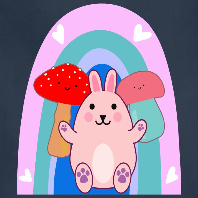 Easter Bunny Rabbit Mushroom Kawaii Anime LGBTQ