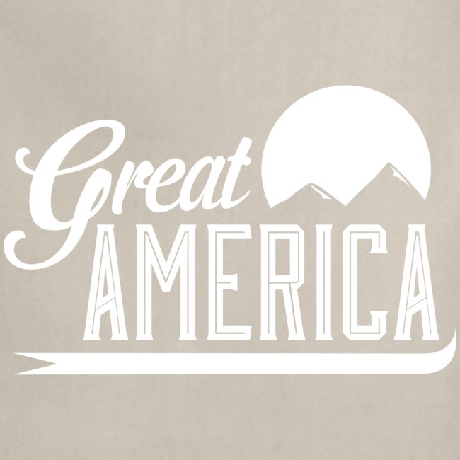 Great America Logo White