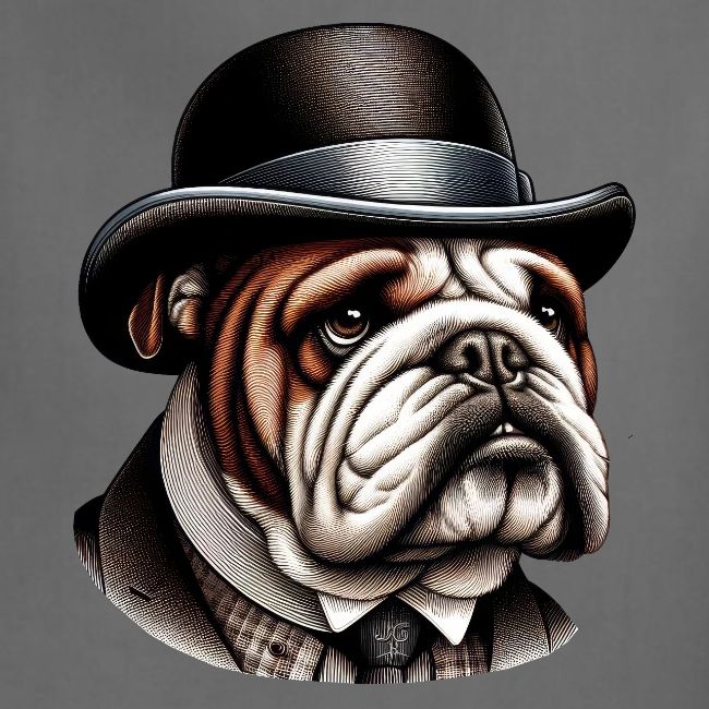 English Bulldog The Professor