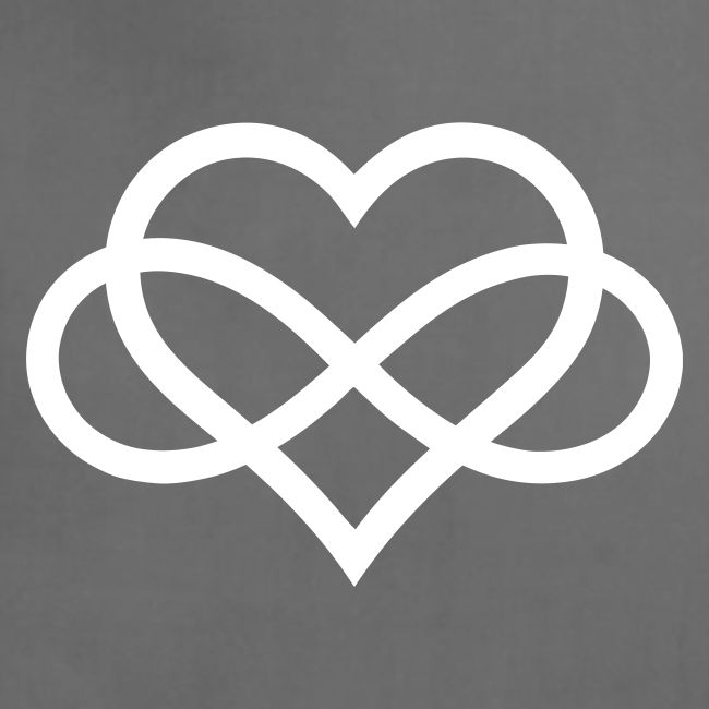 Infinity-Heart (white)
