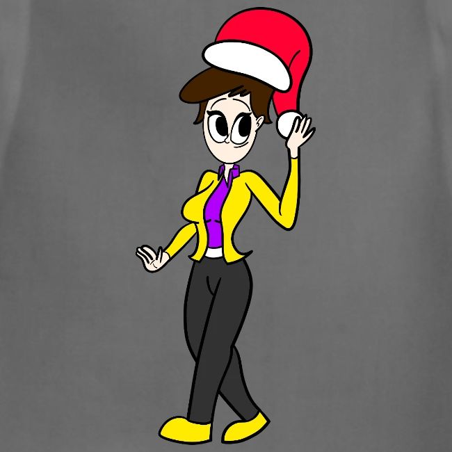 Dersy Wearing a Santa Hat