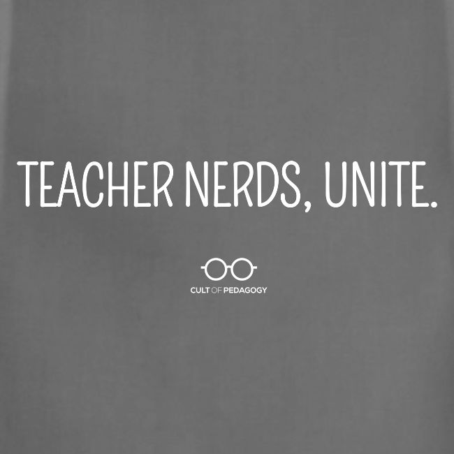 Teacher Nerds, Unite. (white text)
