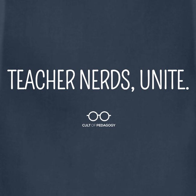Teacher Nerds, Unite. (white text)