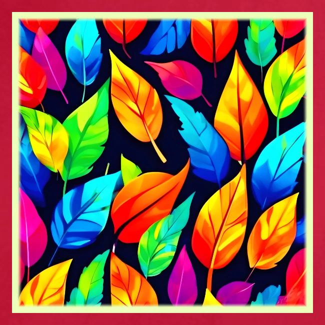 Vibrant Autumn Leaves Pattern