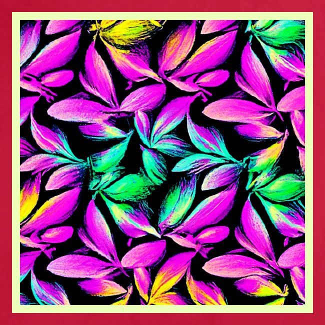 Vibrant Floral Repeat Design