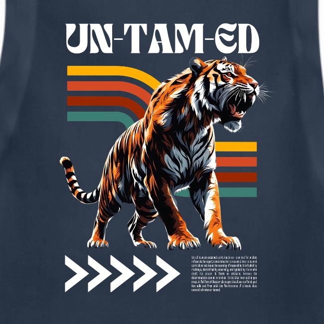 Unleash Your Wild Side: Fierce Tiger Print Design
