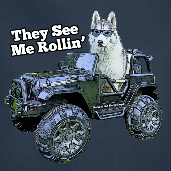 They See Me Rollin' Memphis the Siberian Husky