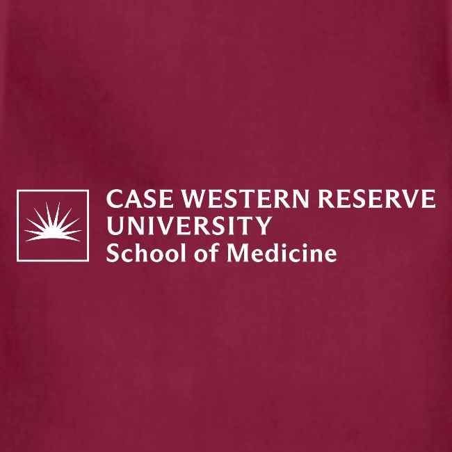 SOM Two Line Horizontal Primary Logo CWRU WHITE 1