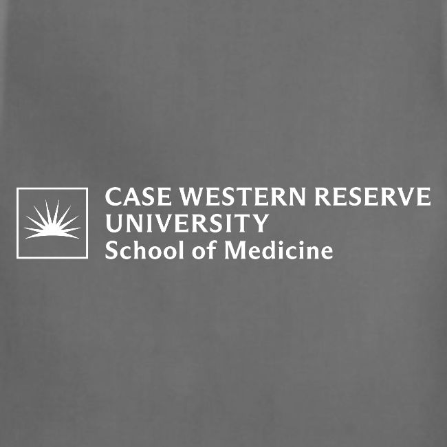 SOM Two Line Horizontal Primary Logo CWRU WHITE 1