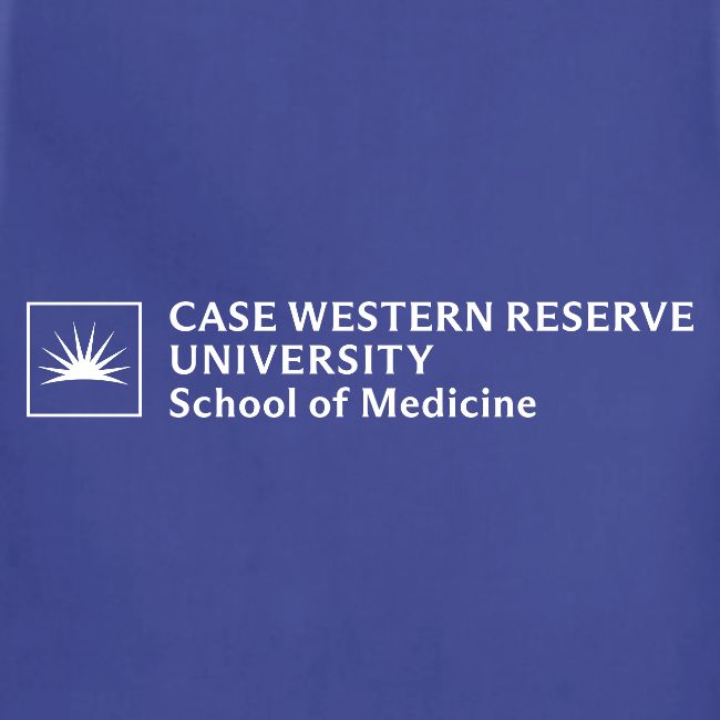 SOM Two Line Horizontal Primary Logo CWRU WHITE 1