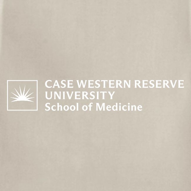 SOM Two Line Horizontal Primary Logo CWRU WHITE 1