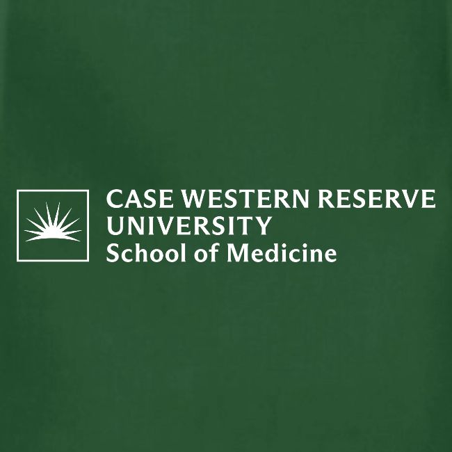 SOM Two Line Horizontal Primary Logo CWRU WHITE 1