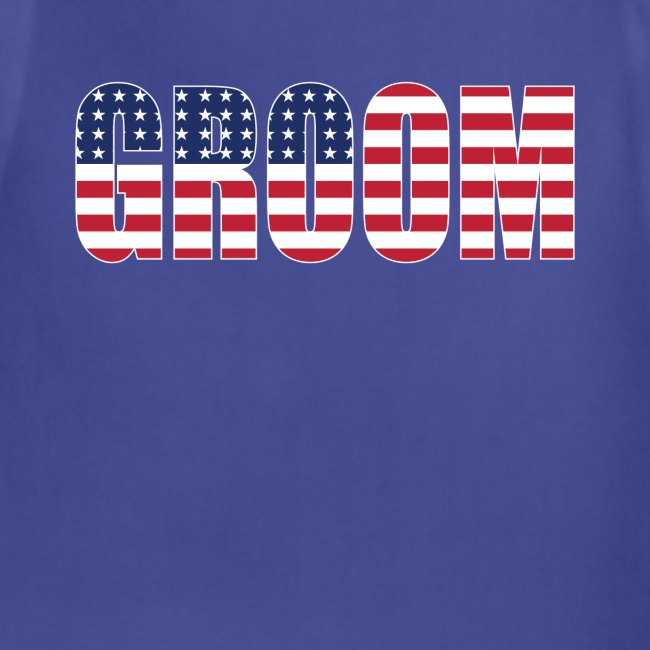 Groom US Flag