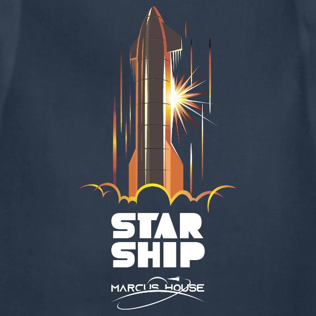 Star Ship Mars - Dark - With Logo