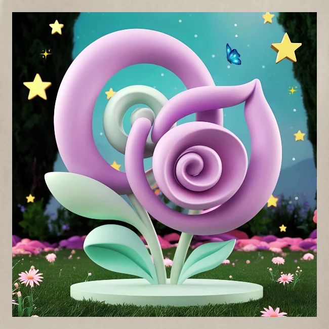 Lila Bloom | Double Floral Eco-Inspired Art