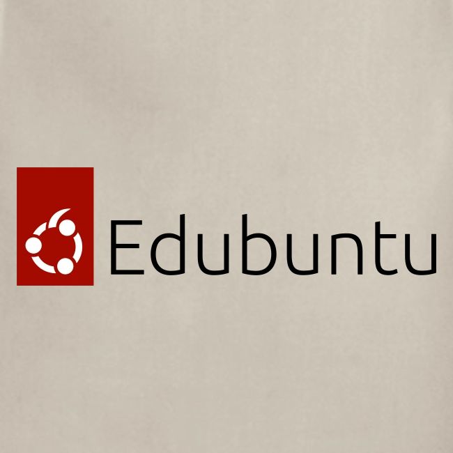 Edubuntu Logo 2023 - Black