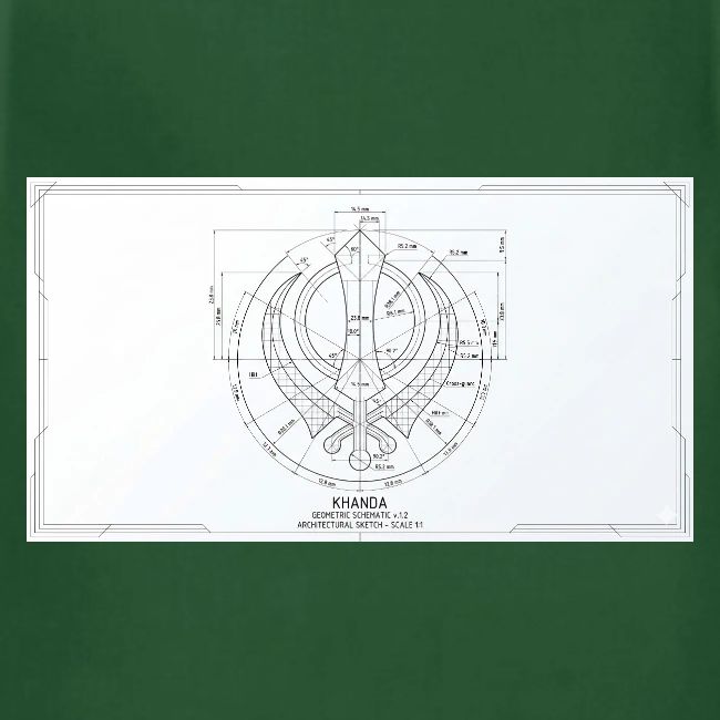 Khanda architectural Drawing