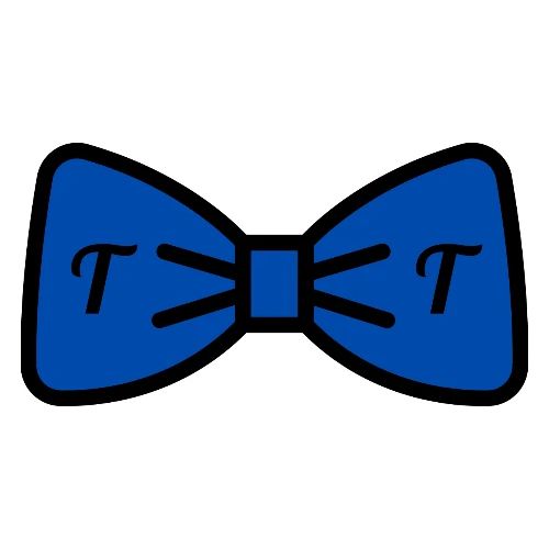 TomoTees Big Blue Bow