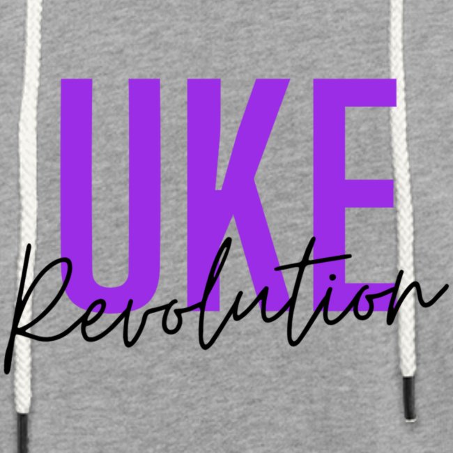 Front Only Purple Uke Revolution Logo