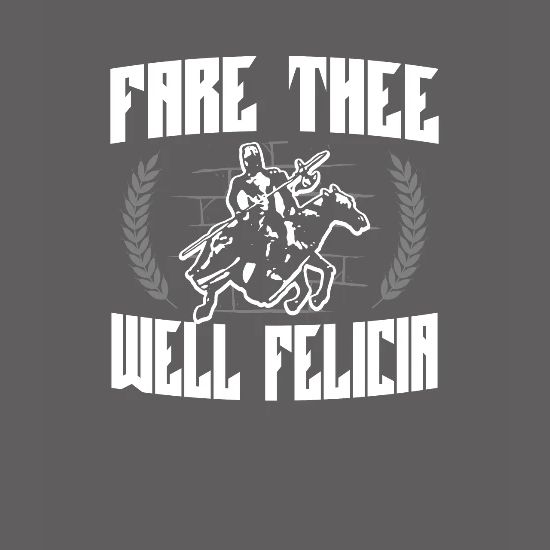 Fare Thee Well Felicia Renaissance Fair Ren Faire' Unisex Lightweight Terry  Hoodie | Spreadshirt