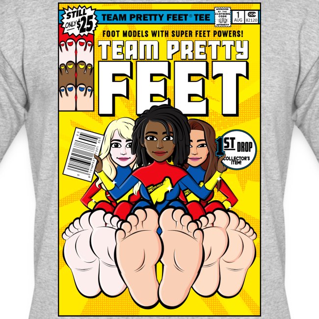 TEAM PRETTY FEET Comic Cover (Variant Edition 1)