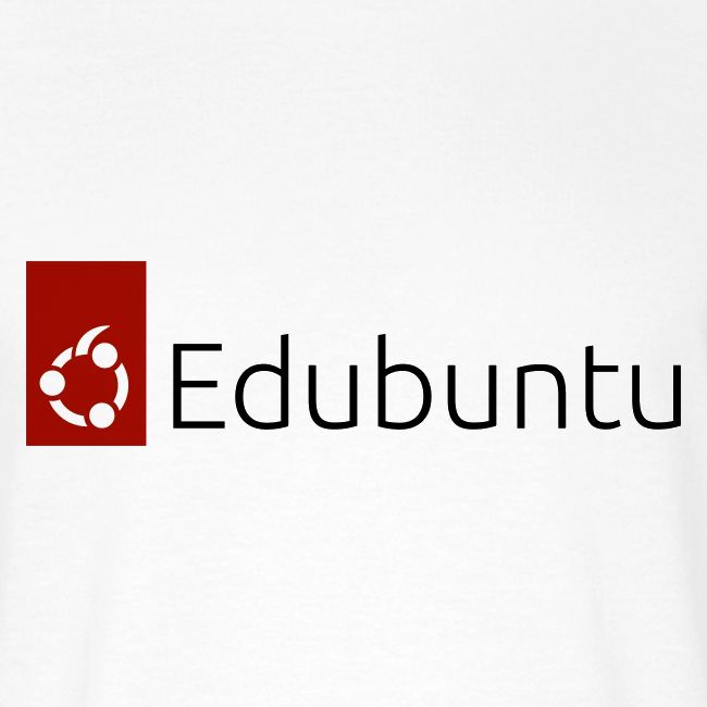 Edubuntu Logo 2023 - Black
