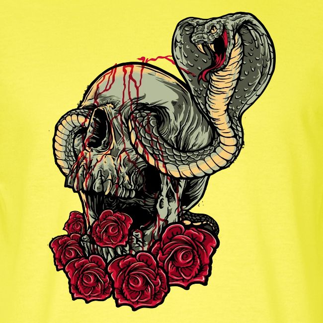 skull and roses tattoo