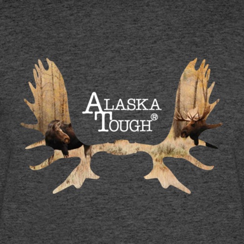 Alaskan Moose Antler - Men's 50/50 T-Shirt