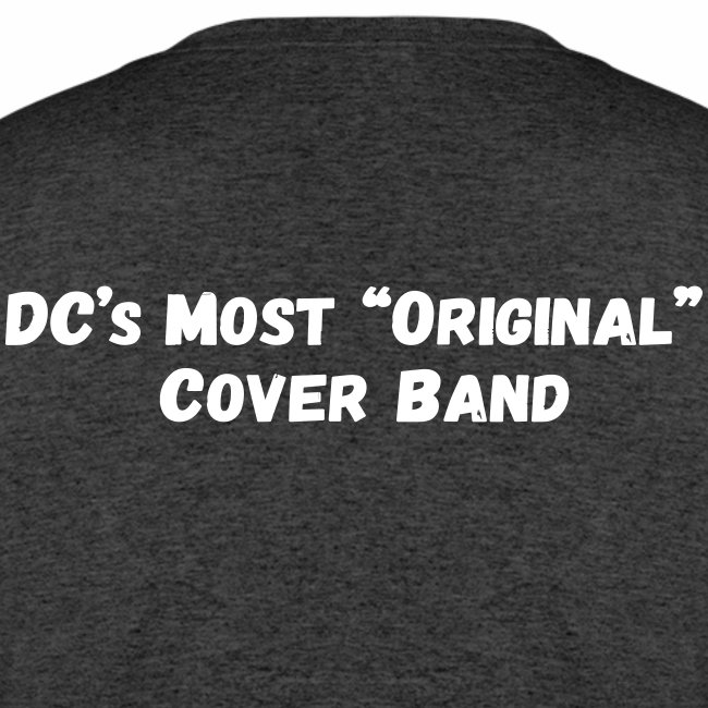 Band Logo - White - Front and Back
