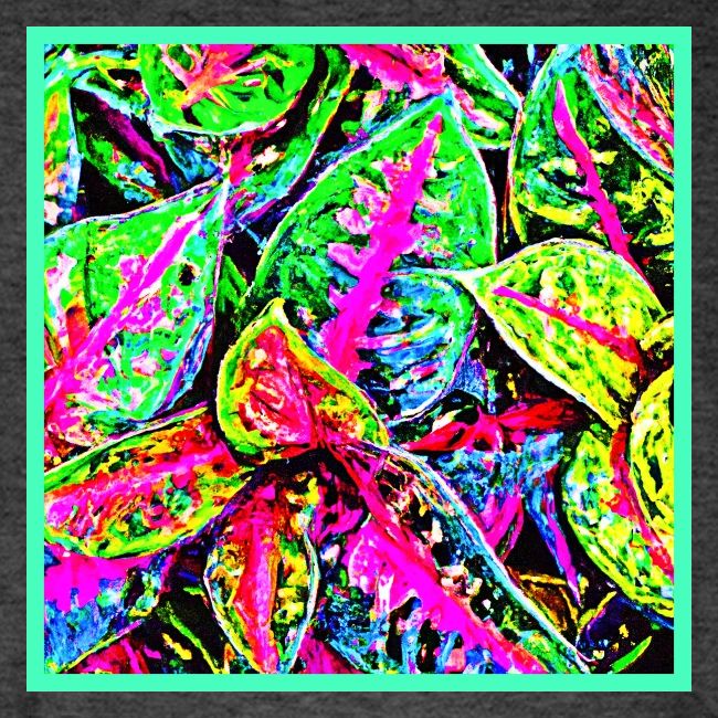 Vibrant Nature ChicLeaf Pattern