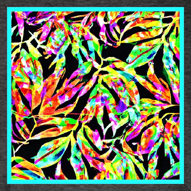 Chic Neon Pattern: Vibrant Bliss