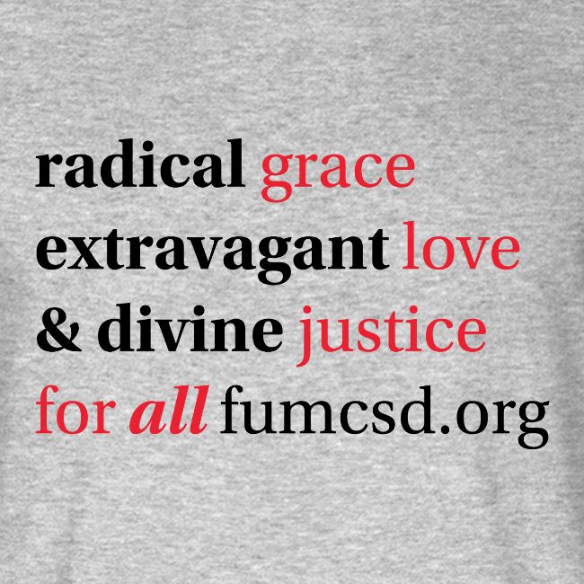 Grace. Love. Justice. serif font