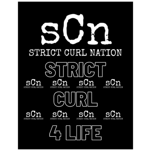 Strict Curl Nation 4 Life - Men's 50/50 T-Shirt