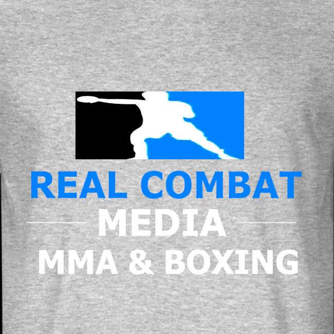 RCM MMA & BOXING Light Blue White Text