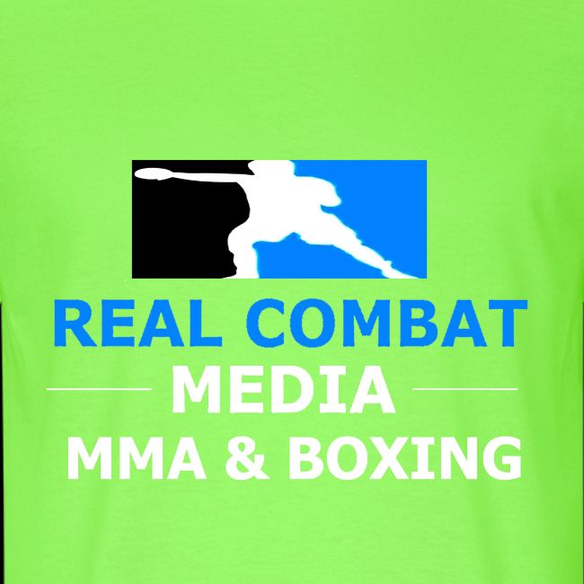 RCM MMA & BOXING Light Blue White Text