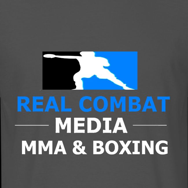 RCM MMA & BOXING Light Blue White Text