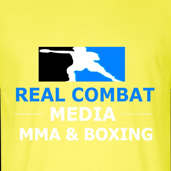 RCM MMA & BOXING Light Blue White Text