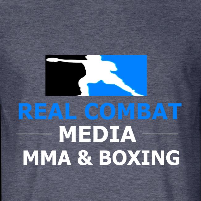 RCM MMA & BOXING Light Blue White Text