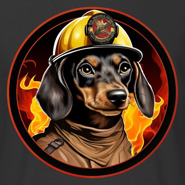 Firefighter Dachshund