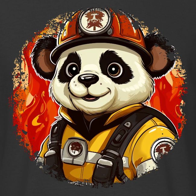 Panda Firefighter