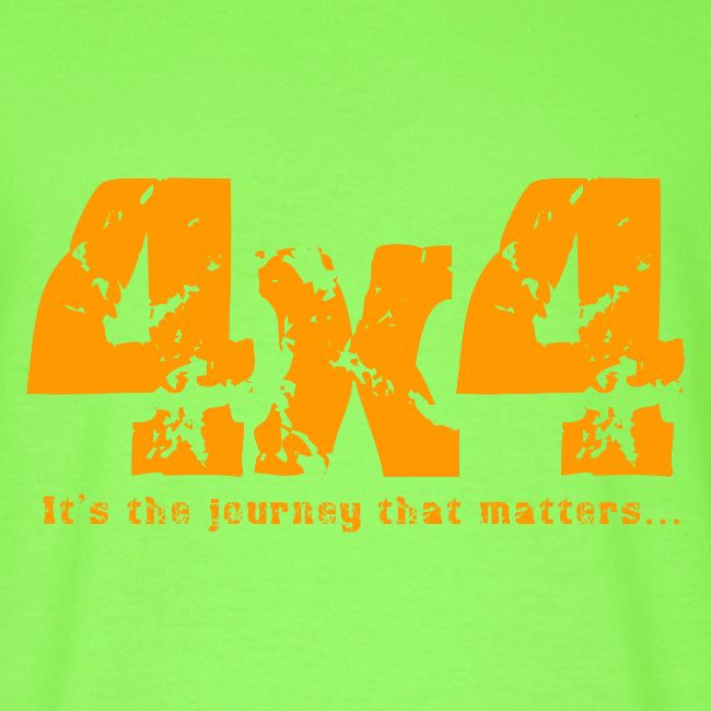 4x4 - it's the journey that matters...