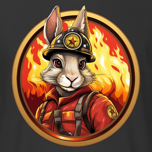 Rabbit Firefighter