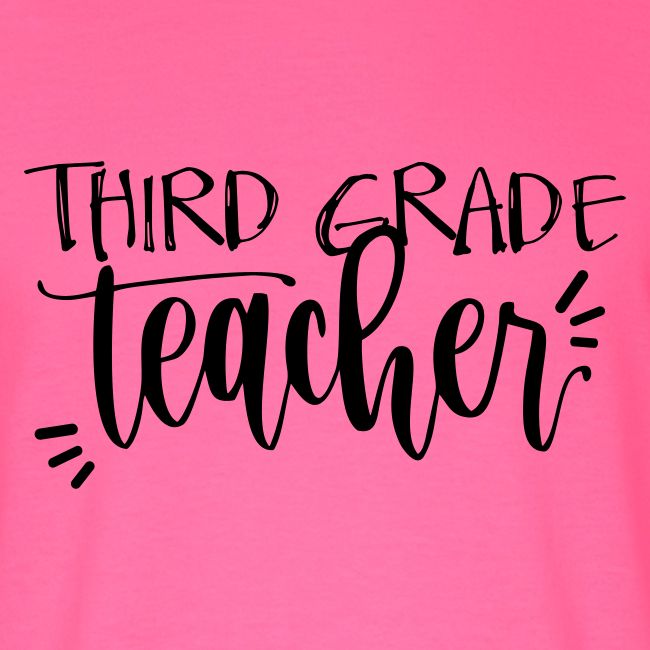 Third Grade Teacher T-Shirts