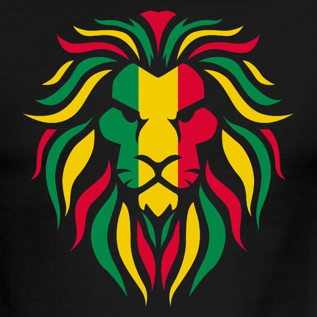 Reggae Lion & Cannabis Freedom Design