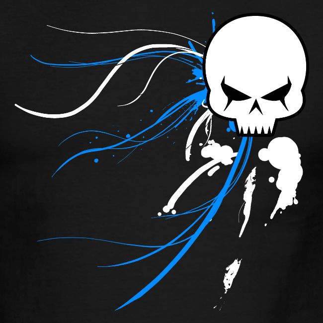 cyber skull bluw