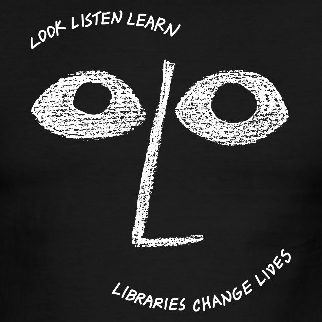 Vintage ALA: Libraries Change Lives Face