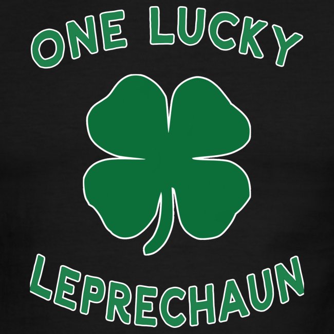 Lucky Leprechaun St Patrick Day Irish Shamrock.