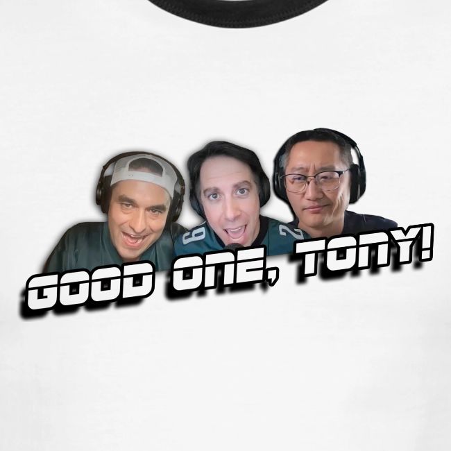 GOOD ONE, TONY! (with Fusco Show back)