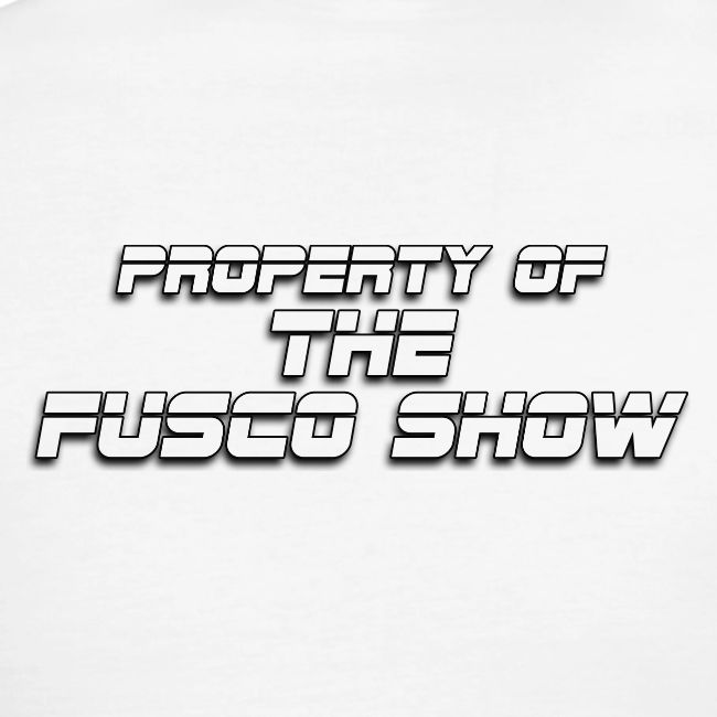 GOOD ONE, TONY! (with Fusco Show back)